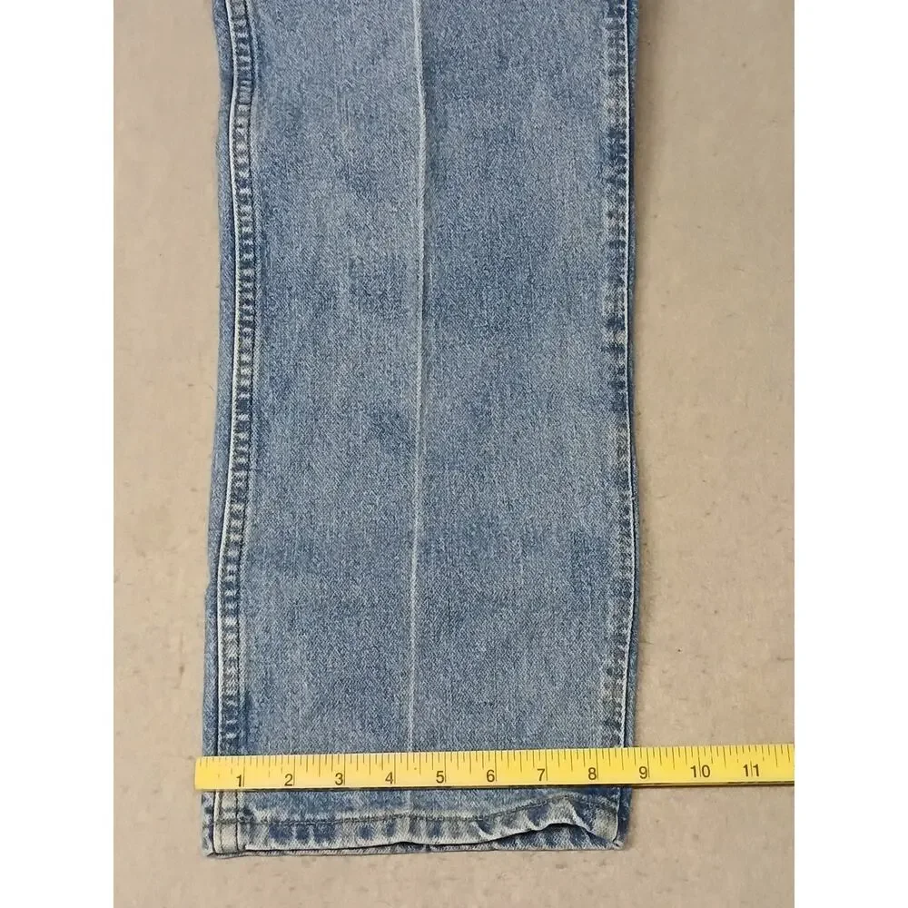 Wrangler (40x36) Men's 47 MWZ Regular Fit Blue Denim Jeans - Picture 2 of 8